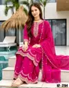 KF 2154 Kalaai Vichitra Embroidery Kurti With Bottom Dupatta 